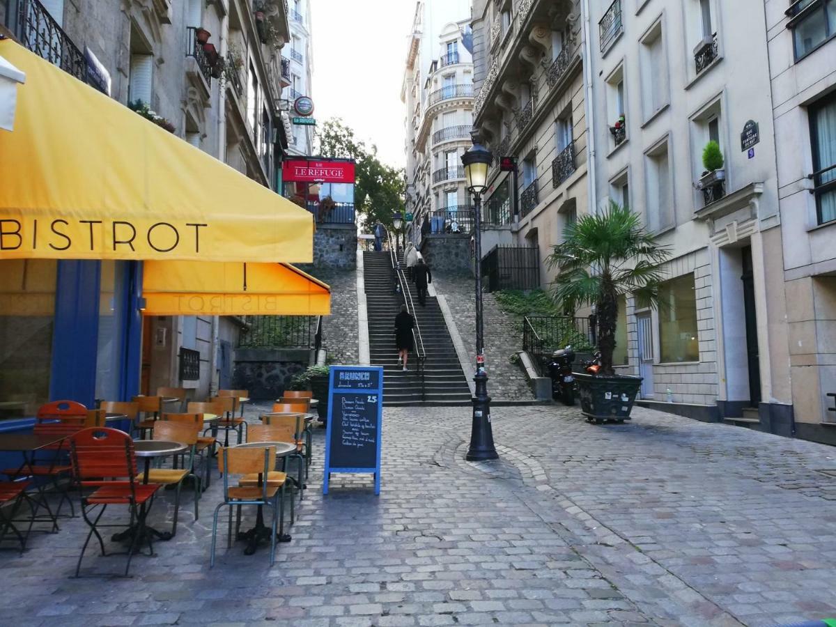 파리 Studio In Montmartre 아파트 외부 사진